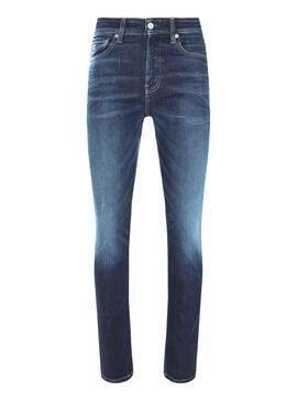 Jeans Calvin Klein Skinny Blu Uomo