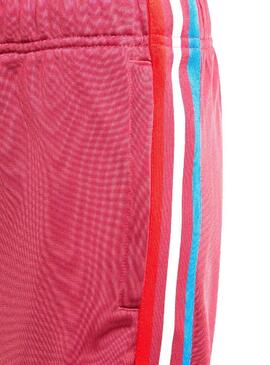 Pantaloni Adidas Adicolor Rosa per Bambino e Bambina