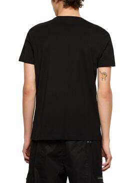 T-Shirt Diesel T-DIEGOS Nero per Uomo