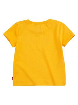 T-Shirt Levis Graphic Tee Giallo per Bambino