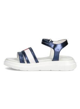 Sandali Tommy Hilfiger Velcro Bianco per Bambina