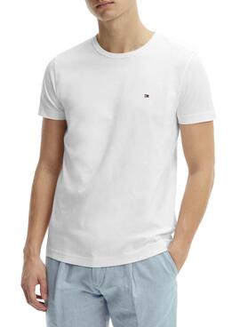 T-Shirt Tommy Hilfiger Essential Bianco Uomo