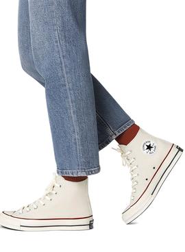 Sneaker Converse Chuck 70 Beige per Donna