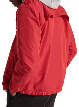 Giacca Superdry Track Cagoule Rosso per Uomo