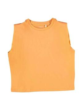 T-Shirt Name It Jueniz Arancione per Bambina
