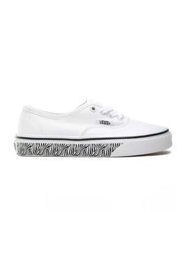 Sneaker Vans Authentic Bianco per Bambino e Bambina