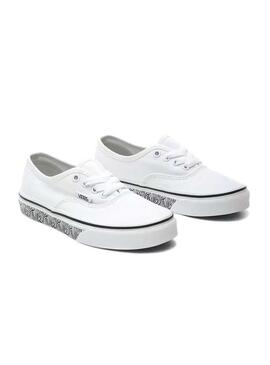 Sneaker Vans Authentic Bianco per Bambino e Bambina