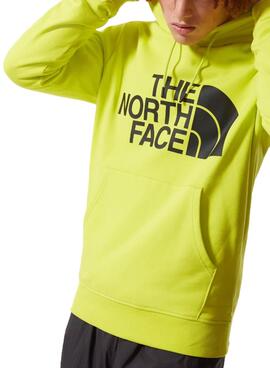 Felpa The North Face Standard Giallo Uomo