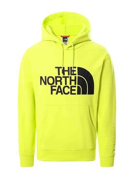 Felpa The North Face Standard Giallo Uomo
