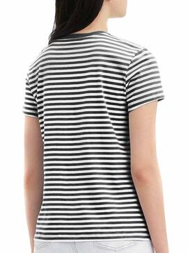 T-Shirt Levis Perfect Tee Nero per Donna