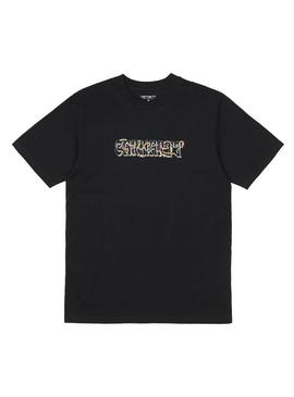 T-Shirt Carhartt Tansmission Nero per Uomo