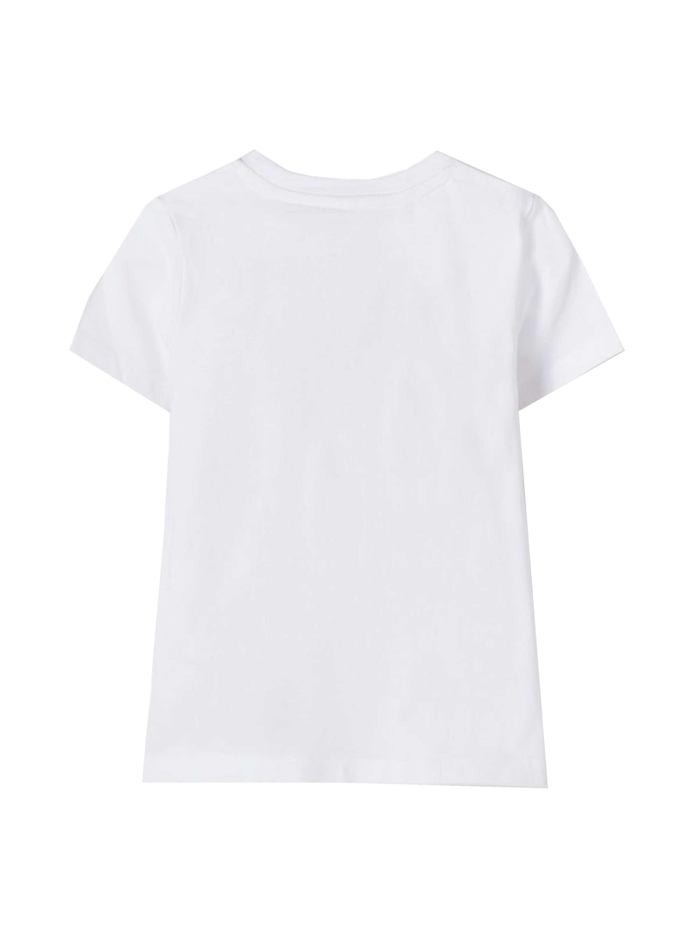 T-Shirt Name It Fasho Bianco per Bambino