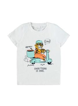 T-Shirt Name It Il più economico Bianco per Bambino