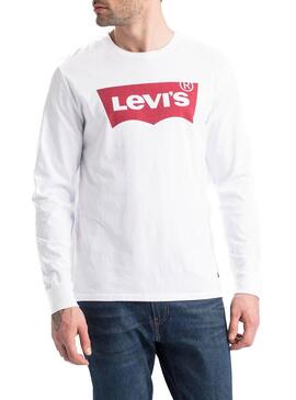 T-Shirt Levis Graphic LS bianco