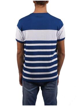 T-Shirt El Pulpo Sailor Blu Royal per Uomo