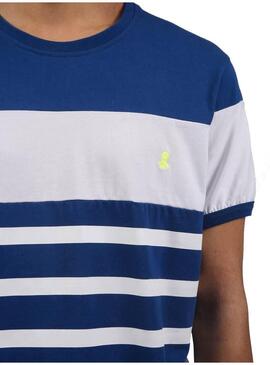 T-Shirt El Pulpo Sailor Blu Royal per Uomo