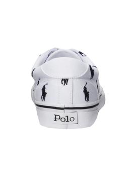 Sneaker Polo Ralph Lauren Thorton Bianco Uomo