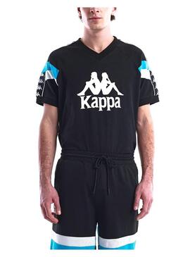 T-Shirt Kappa Edwin Nero per Uomo