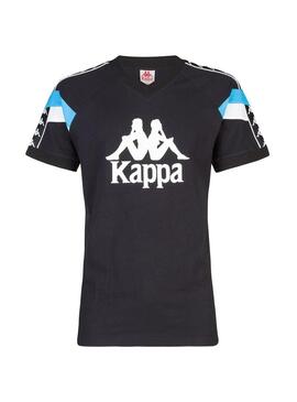 T-Shirt Kappa Edwin Nero per Uomo