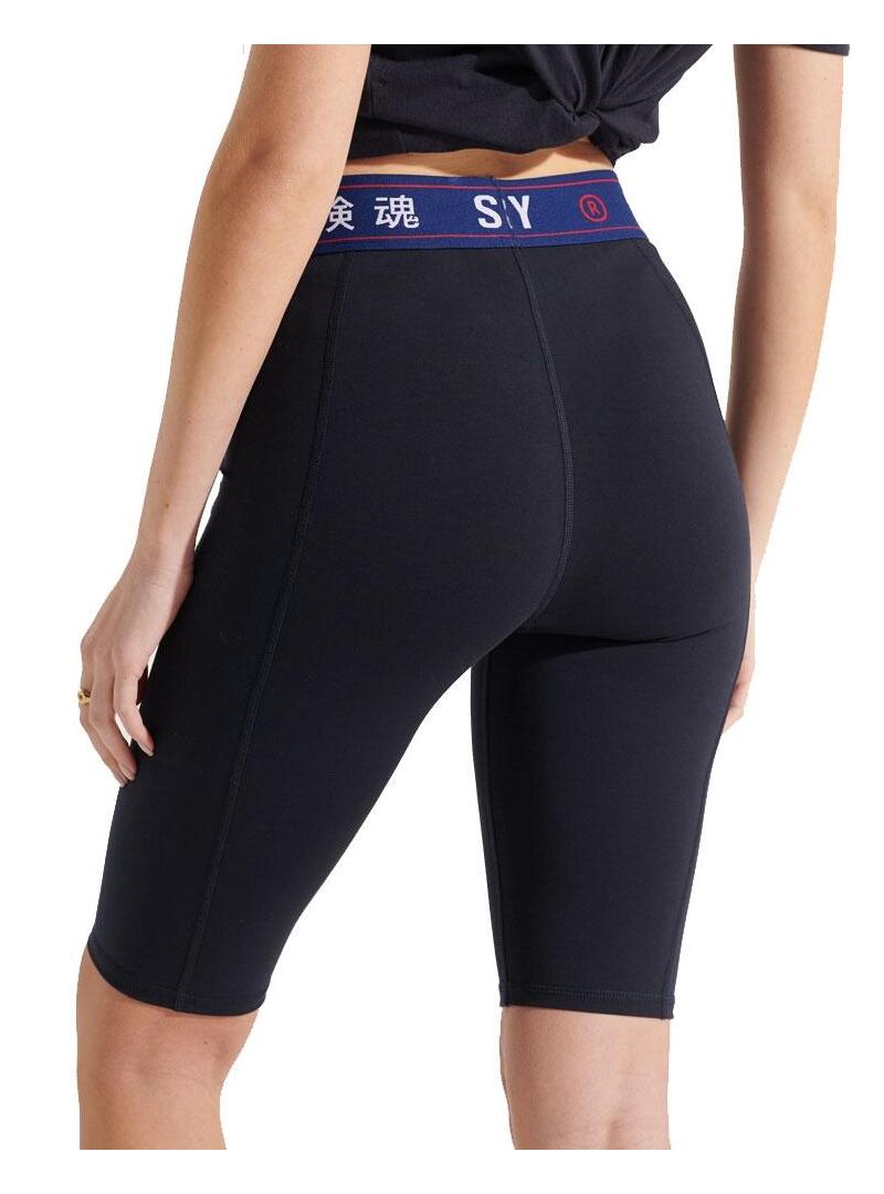 Leggings Superdry Sportstyle Nero Donna