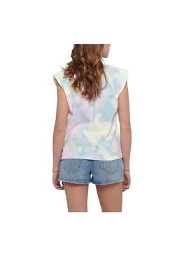 T-Shirt Only Amy Padded Multicolor per Donna