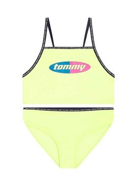 Bikini Tommy Hilfiger Bralette Set Giallo Bambina