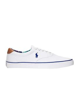 Sneaker Polo Ralph Lauren Thorton Bianco Uomo