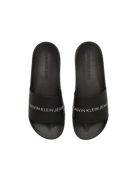 Flip flops Calvin Klein Institutional Nero Donna