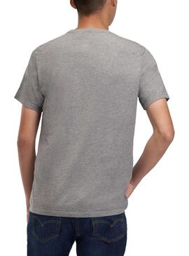 T-Shirt Dockers Original Grigio per Uomo