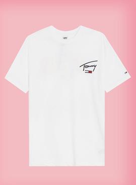 T-Shirt Tommy Jeans Pastel Collegiate Logo Uomo