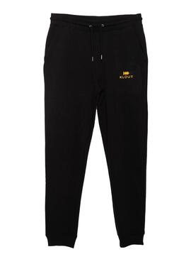 Pantaloni Klout Jogger Basic Nero per Uomo