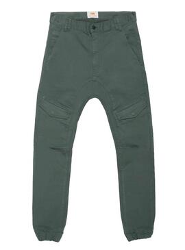 Pantaloni Klout Cargo Verde per Uomo