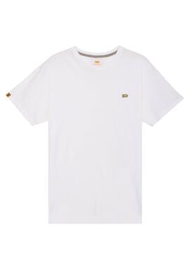 T-Shirt Klout Basic Bianco per Uomo