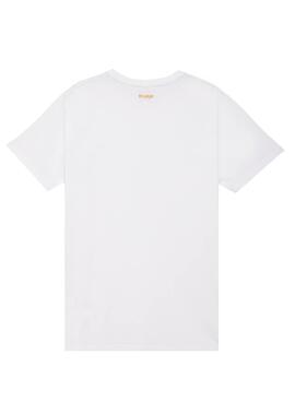 T-Shirt Klout Basic Bianco per Uomo