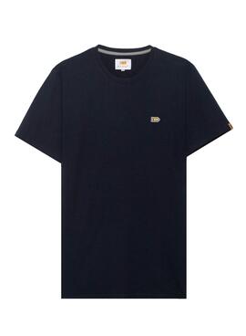 T-Shirt Klout Basic Blu Blu Navy per Uomo
