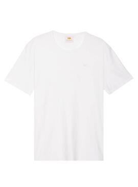 T-Shirt Klout Organic Premium Bianco per Uomo