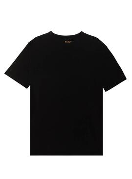 T-Shirt Klout Organic Premium Nero per Uomo