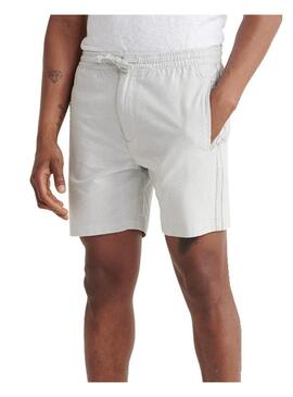 Bermuda Superdry Drawstring Bianco per Uomo