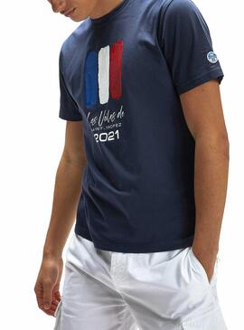 T-Shirt North Sails Saint-Tropez Blu Navy Uomo