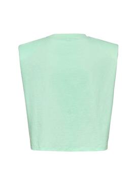 Top Only Jen Life Verde per Donna