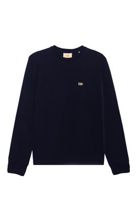 Felpa Klout Basic Blu Navy per Uomo