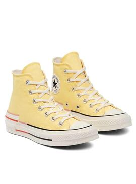 Sneaker Converse Chuck 70 Giallo per Donna