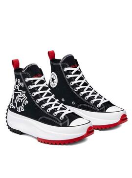 Sneaker Converse x Keith Run Star Hike Nero