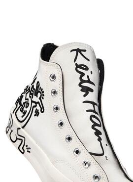 Sneaker Converse x Keith Haring Chuck'70 Bianco