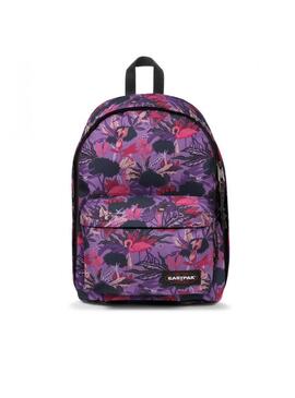 Zaino EastPak Out Of Office Viola Floreale Unisex