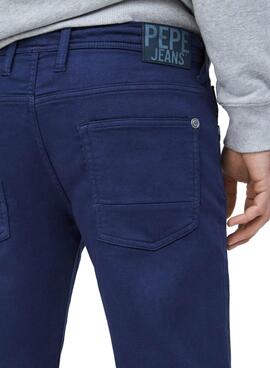 Bermuda Pepe Jeans Jagger Blu Navy per Uomo