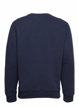 T-Shirt Tommy Jeans Timeless Blu Navy per Uomo