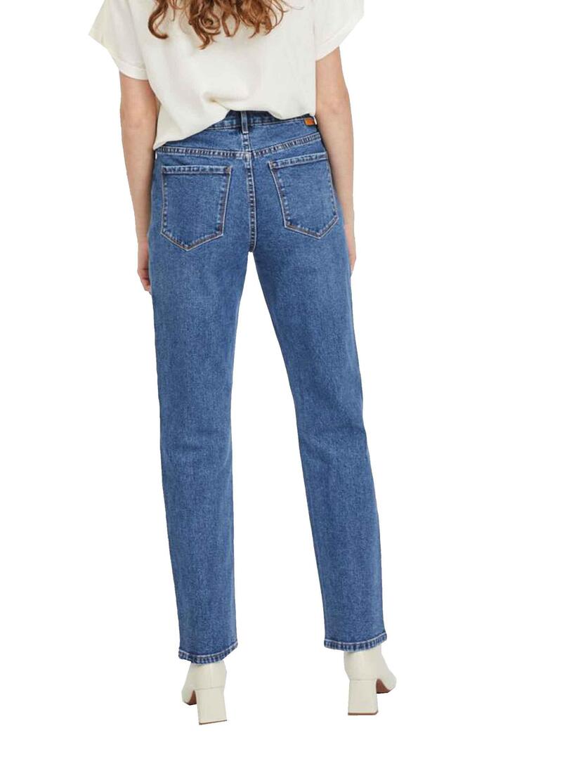 Jeans Vila Vistray Blu per Donna