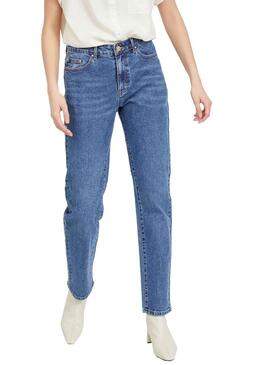 Jeans Vila Vistray Blu per Donna