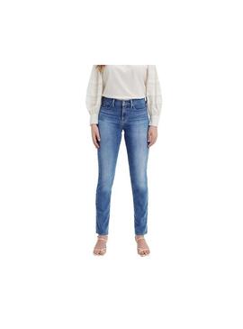 Jeans Levis 312 Shaping Blu Donna